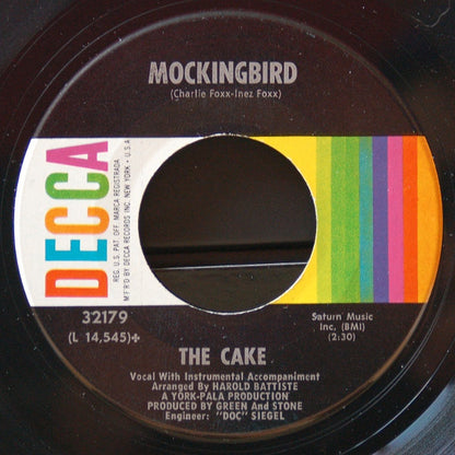 The Cake (2) : Baby That's Me (7", Single, Glo)