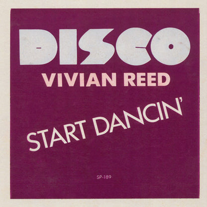 Vivian Reed : Start Dancin' (12", Promo)