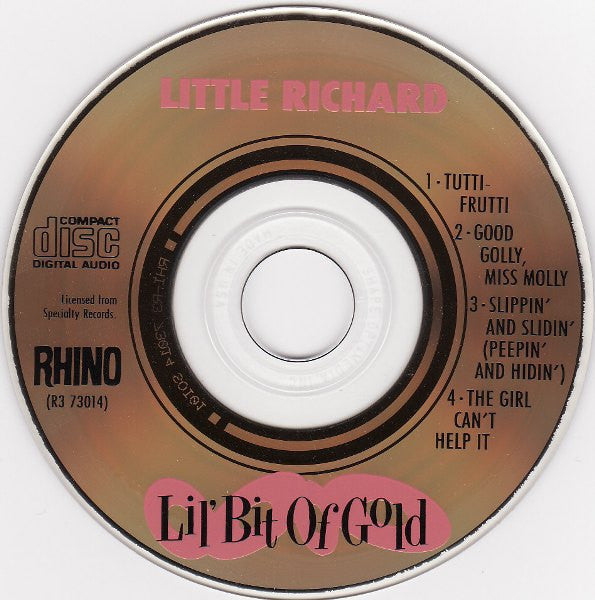 Little Richard : Lil' Bit Of Gold (CD, Mini, Comp)