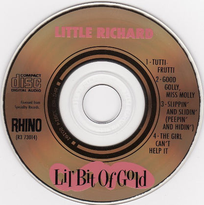Little Richard : Lil' Bit Of Gold (CD, Mini, Comp)