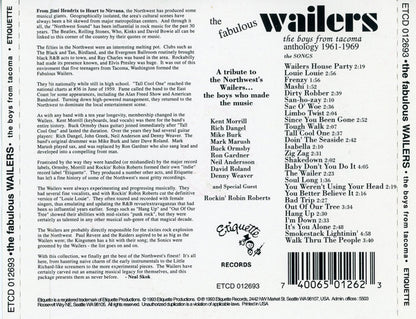 The Wailers (2) : The Boys From Tacoma: Anthology 1961 - 1969 (CD, Comp)