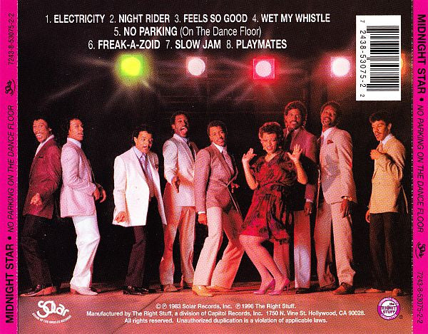 Midnight Star : No Parking On The Dance Floor (CD, Album, RE, RM)