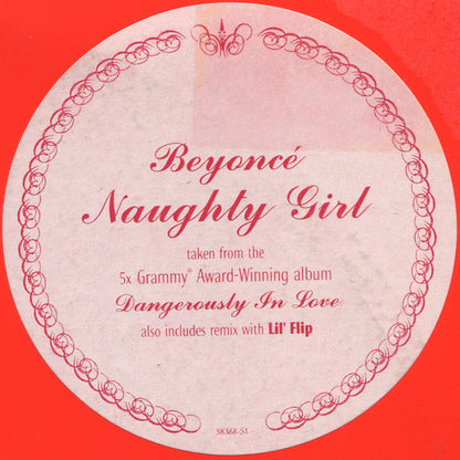 Beyoncé : Naughty Girl (12", Single)