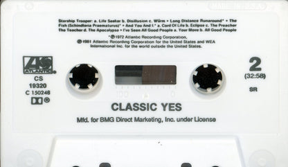 Yes : Classic Yes (Cass, Comp, Club, RCA)