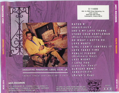 Ralph Tresvant : Ralph Tresvant (CD, Album, Club)