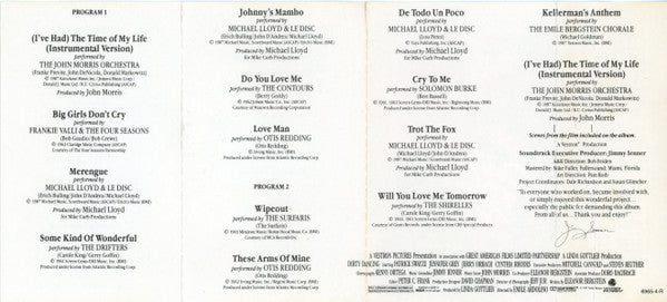 Various : More Dirty Dancing: More Original Music From The Hit Motion Picture "Dirty Dancing" (Cass, Comp)