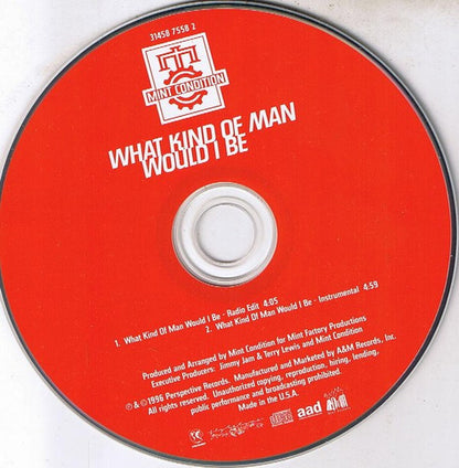 Mint Condition : What Kind Of Man Would I Be (CD, Single, Car)