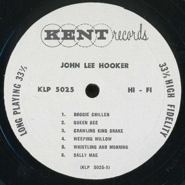 John Lee Hooker : Original Folk Blues (LP, Comp)