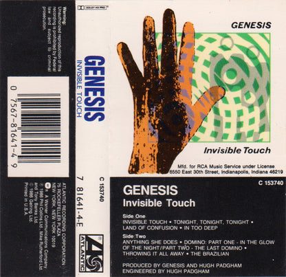 Genesis : Invisible Touch (Cass, Album, Club)