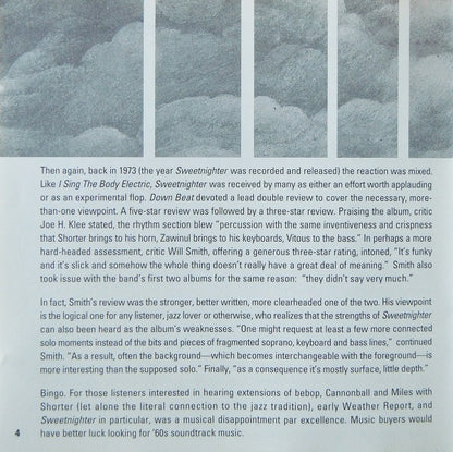 Weather Report : Sweetnighter (CD, Album, RE, RM)