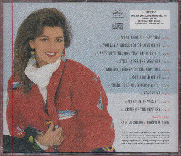 Shania Twain : Shania Twain (CD, Album, Club)