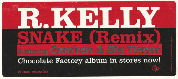 R. Kelly : Snake (Remix) (12", Promo)