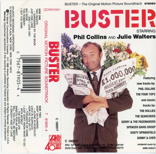 Various : Buster - Original Motion Picture Soundtrack (Cass, Comp, Club)