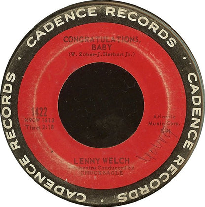 Lenny Welch : Ebb Tide (7", Single)