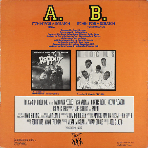 Force MD's : Itchin' For A Scratch (12")