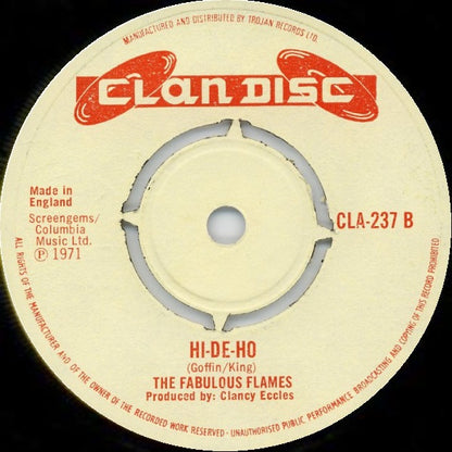 The Dynamites / The Fabulous Flames : Hello Mother / Hi-De-Ho (7", Single)