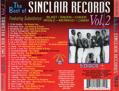 Various : The Best Of Sinclair Records Vol.2 (CD, Comp)
