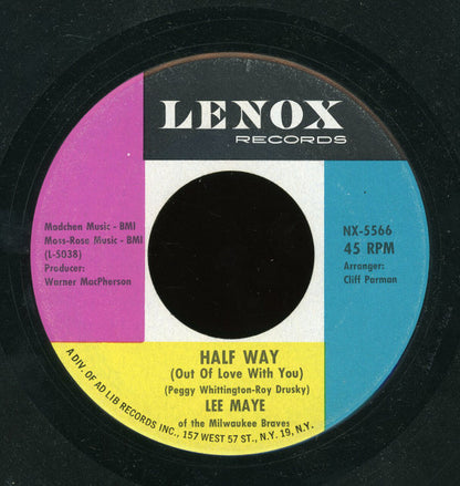 Arthur Lee Maye : Half Way (Out Of Love With You) / I Can't Please You (7")