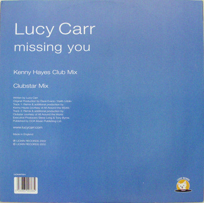 Lucy Carr : Missing You (12")