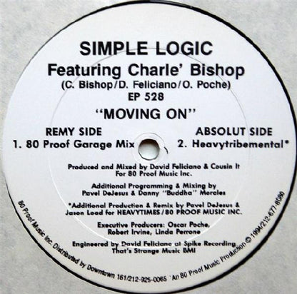 Simple Logic Featuring Charle' Bishop : Moving On (2x12")