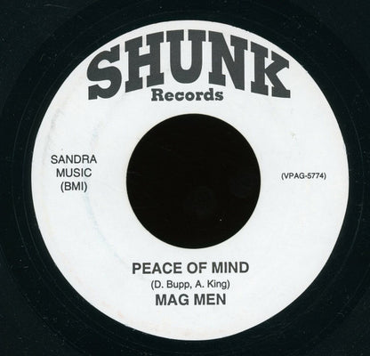 The Tempo Tones / The Magnificent Men : On Your Radio / Peace Of Mind (7", Unofficial)