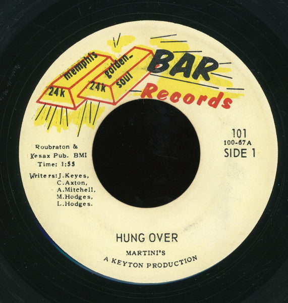 Martini's : Hung Over (7", Yel)