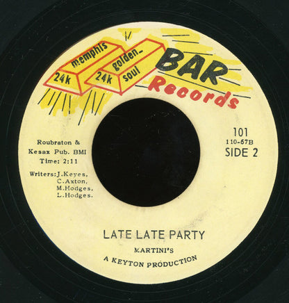 Martini's : Hung Over (7", Yel)
