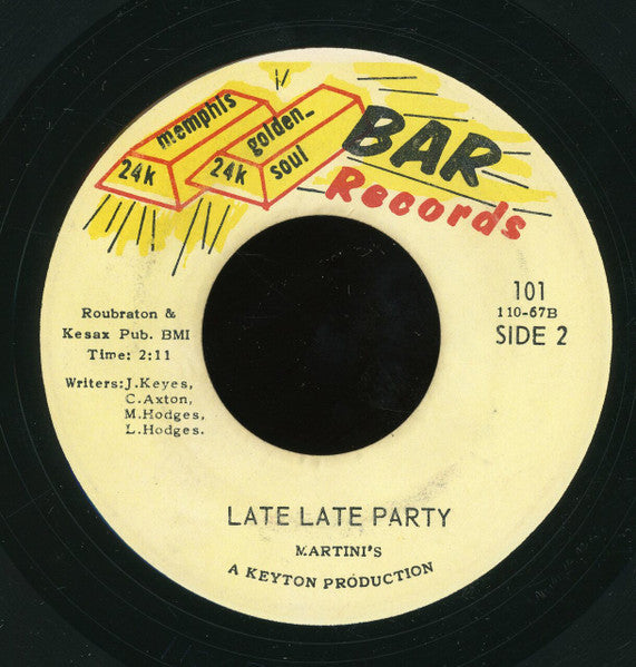 Martini's : Hung Over (7", Yel)