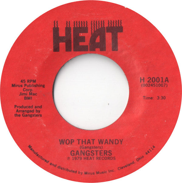 Chicago Gangsters : Wop That Wandy (7", Single, Styrene)