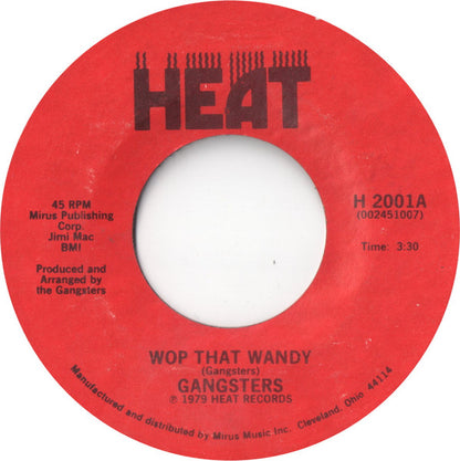 Chicago Gangsters : Wop That Wandy (7", Single, Styrene)