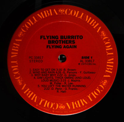 The Flying Burrito Bros : Flying Again (LP, Album, San)