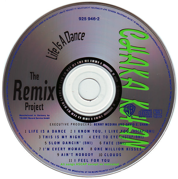 Chaka Khan : Life Is A Dance - The Remix Project (CD, Comp)
