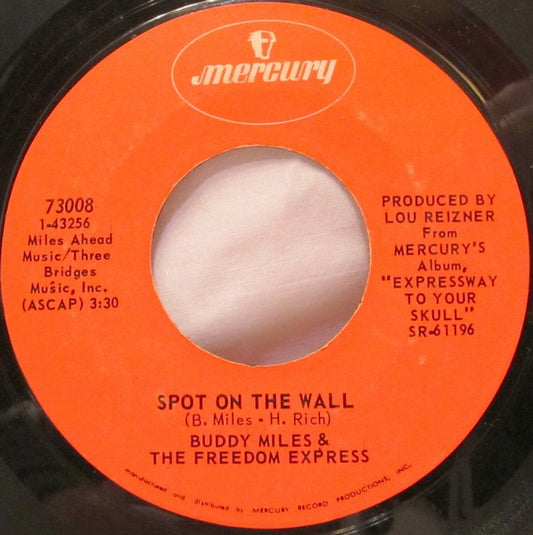 Buddy Miles & The Freedom Express : Them Changes (7", Styrene)