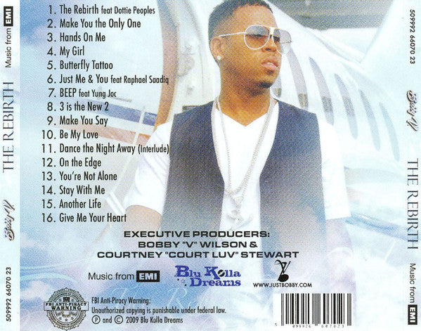 Bobby Valentino (2) : The Rebirth (CD, Album)