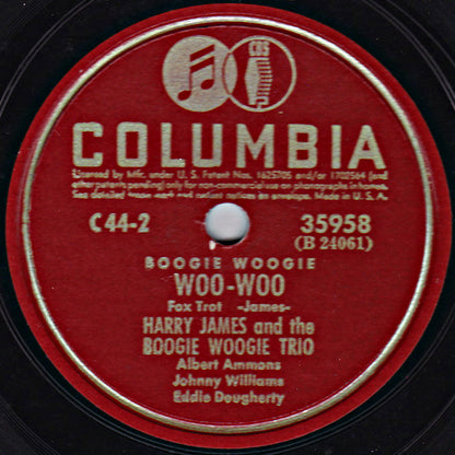 Various : Boogie Woogie (4xShellac, 10", Album, Comp)