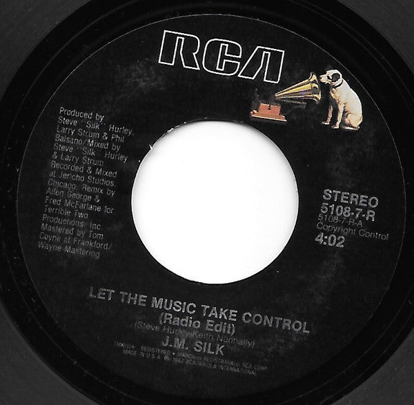 J.M. Silk : Let The Music Take Control (7", Single)