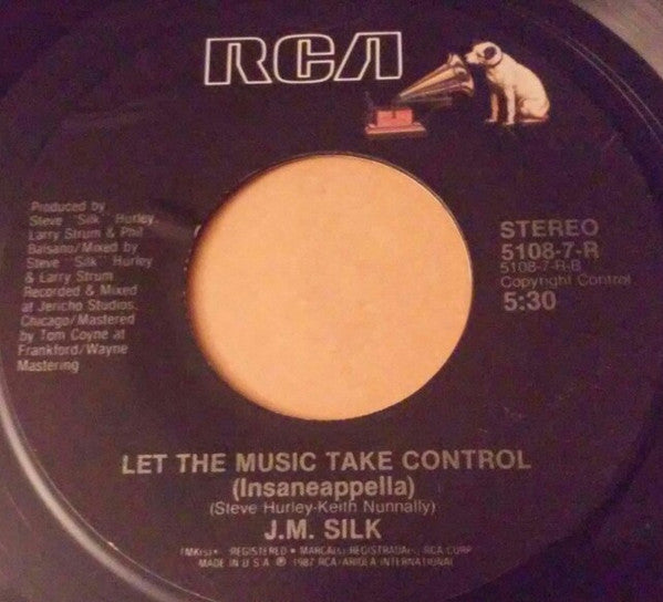J.M. Silk : Let The Music Take Control (7", Single)
