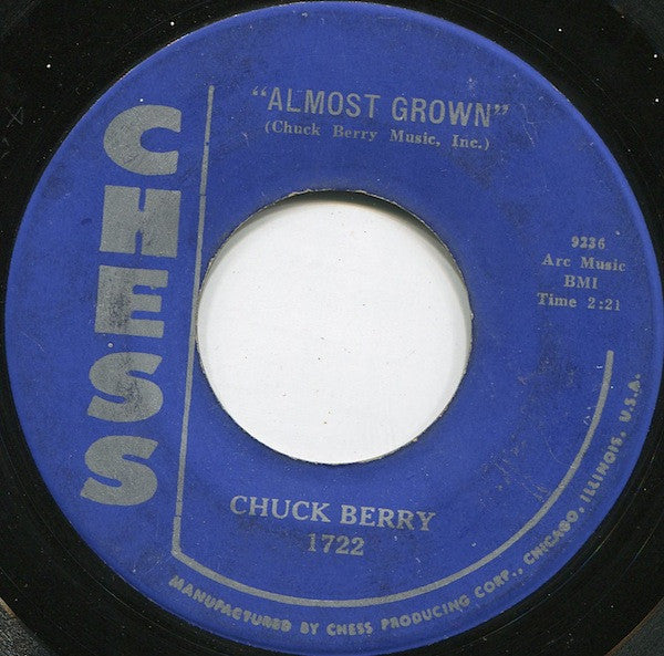 Chuck Berry : Little Queenie (7", Single)