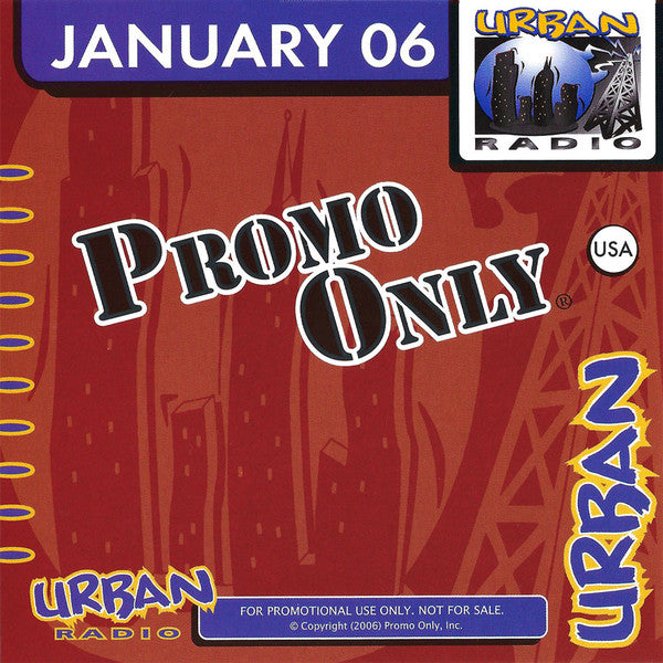 Various : Promo Only Urban Radio: January 2006 (CD, Comp, Promo)