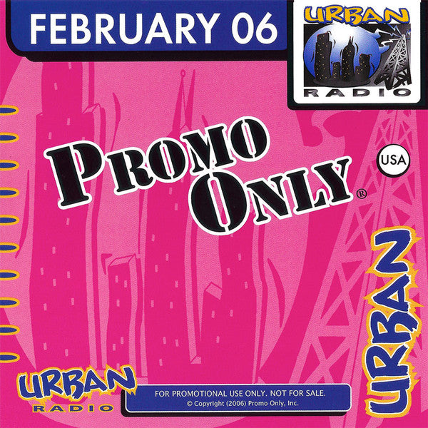 Various : Promo Only Urban Radio: February 2006 (CD, Comp)