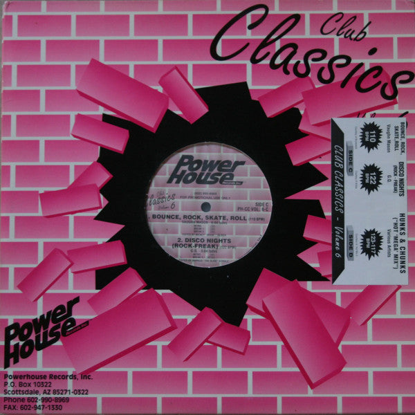 Various : Club Classics Volume 6 (2x12", Comp, Promo)