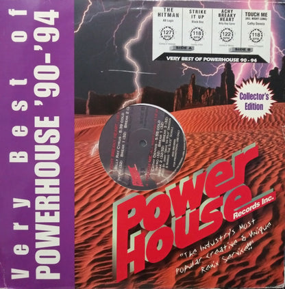 Various : Very Best Of Powerhouse '90-'94 (6x12", Comp, Promo)