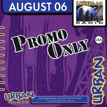 Various : Promo Only Urban Radio: August 2006 (CD, Comp, Promo)