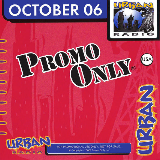 Various : Promo Only Urban Radio: October 2006 (CD, Comp, Promo)