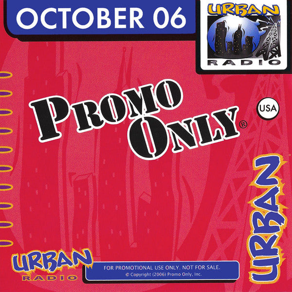 Various : Promo Only Urban Radio: October 2006 (CD, Comp, Promo)