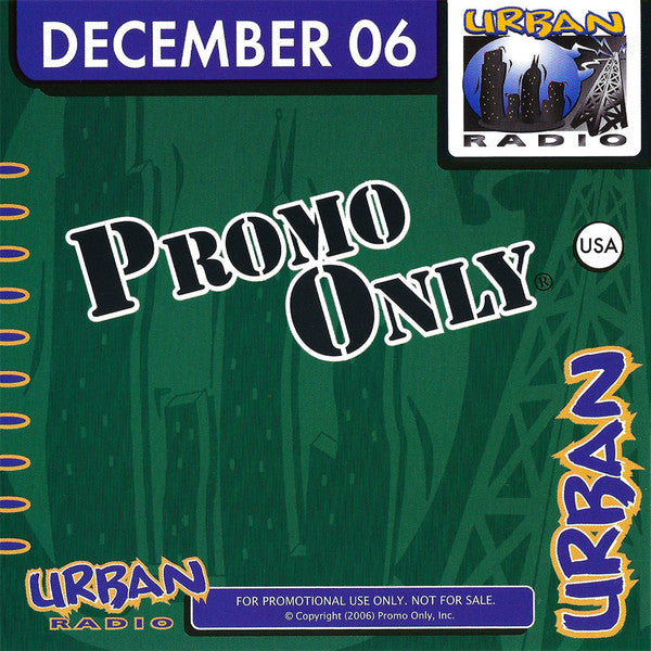 Various : Promo Only Urban Radio: December 2006 (CD, Comp, Promo)