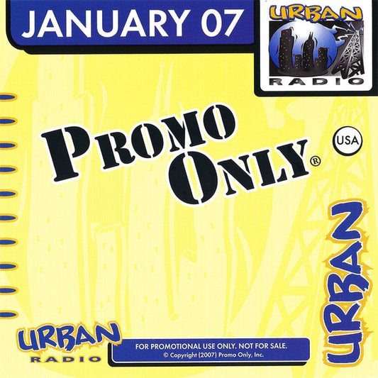 Various : Promo Only Urban Radio: January 2007 (CD, Comp, Promo)