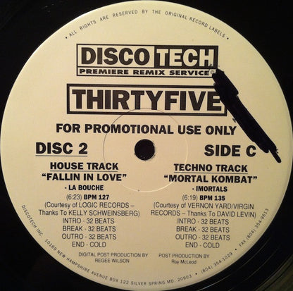 Various : DiscoTech ThirtyFive (3x12", Comp, Promo)