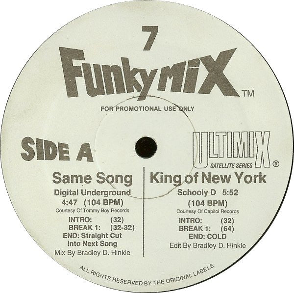 Various : Funkymix 7 (3x12", Comp, Promo)