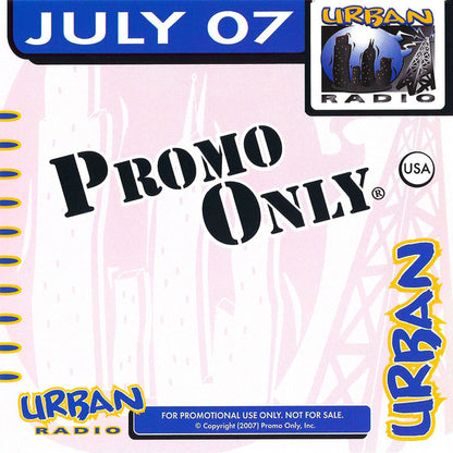 Various : Promo Only Urban Radio: July 2007  (CD, Comp, Promo)